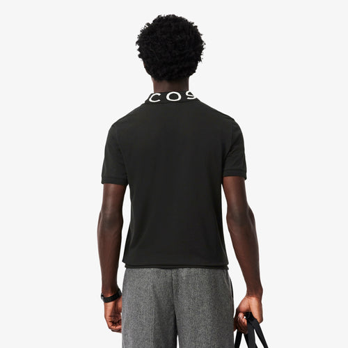 Camiseta tipo polo Lacoste Black - PH953823031