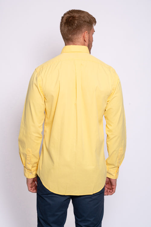 RALPH LAUREN CAMISA MANGA LARGA HOMBRE AMARILLO