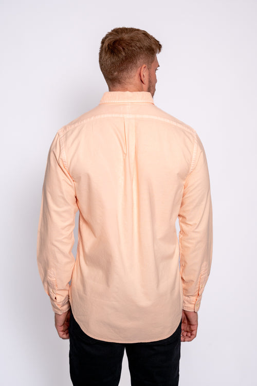 RALPH LAUREN CAMISA MANGA LARGA HOMBRE NARANJA