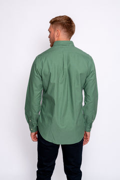 RALPH LAUREN CAMISA MANGA LARGA HOMBRE VERDE