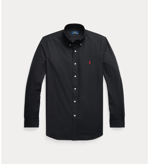 RALPH LAUREN CAMISA MANGA LARGA HOMBRE NEGRO