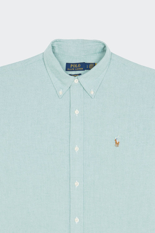 RALPH LAUREN CAMISA MANGA LARGA HOMBRE VERDE
