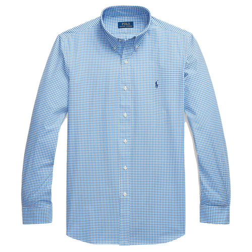 RALPH LAUREN CAMISA MANGA LARGA HOMBRE AZUL