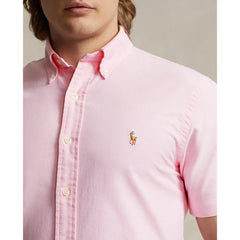 RALPH LAUREN CAMISA MANGA CORTA HOMBRE ROSADO