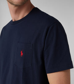 ralph lauren camisetas cuello redondo hombre azul