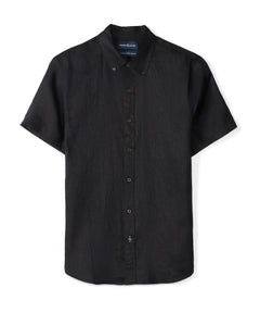 camisa m/c psycho bunny hombre b6q679c200blk