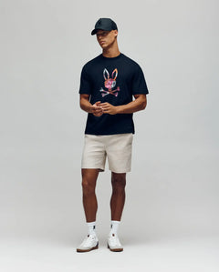 t-shirt psycho bunny hombre mt0200177blk