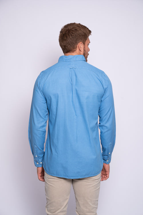 CAMISA EL GANSO AZUL 1050W240215