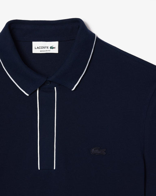 Camiseta tipo polo Lacoste Blue - PH818423166