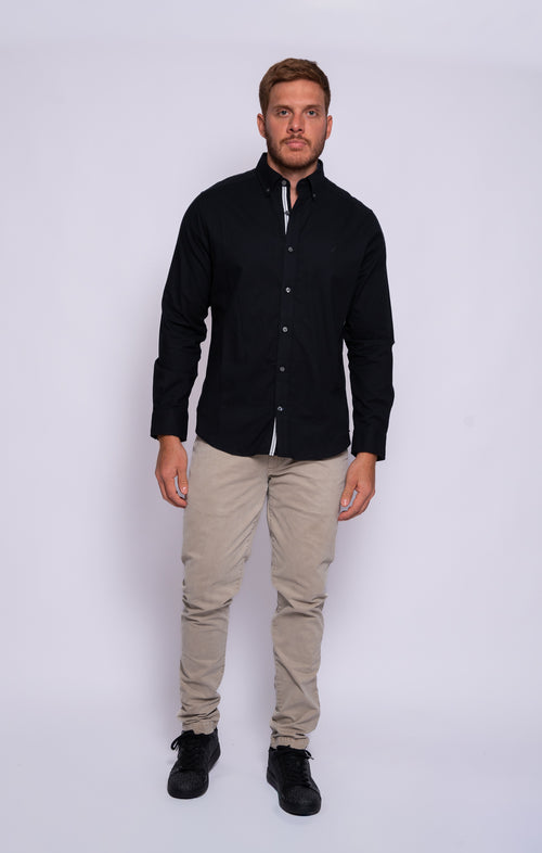 CAMISA M/L NAUTICA 01101W0TB