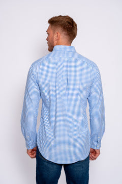 RALPH LAUREN CAMISA MANGA LARGA HOMBRE AZUL