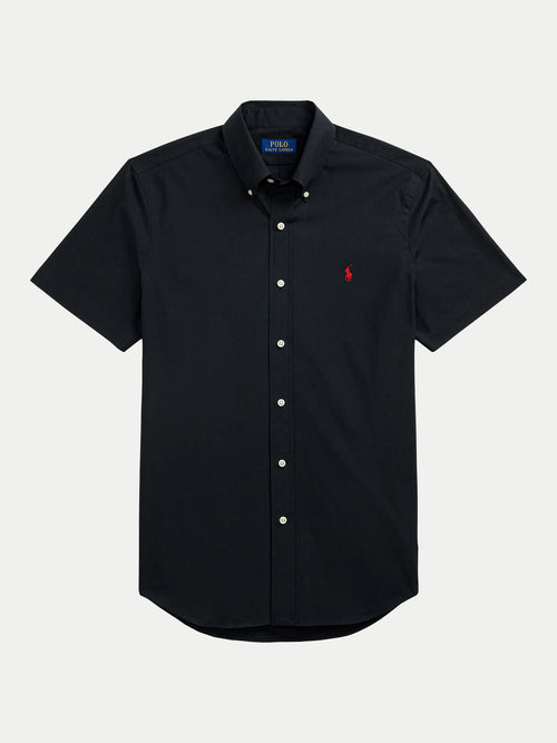RALPH LAUREN CAMISA MANGA CORTA HOMBRE NEGRO