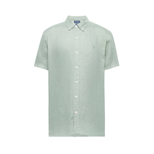 camisa m/c psycho bunny hombre b6q679c200icg