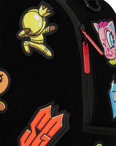 MOCHILA ESPECIAL DLXSV ALL VELCRO SHARK GANG 910b7648nsz