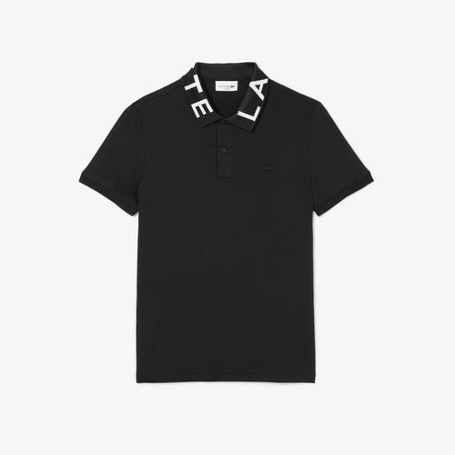 Camiseta tipo polo Lacoste Black - PH953823031