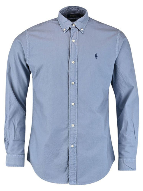 RALPH LAUREN CAMISA MANGA LARGA HOMBRE AZUL