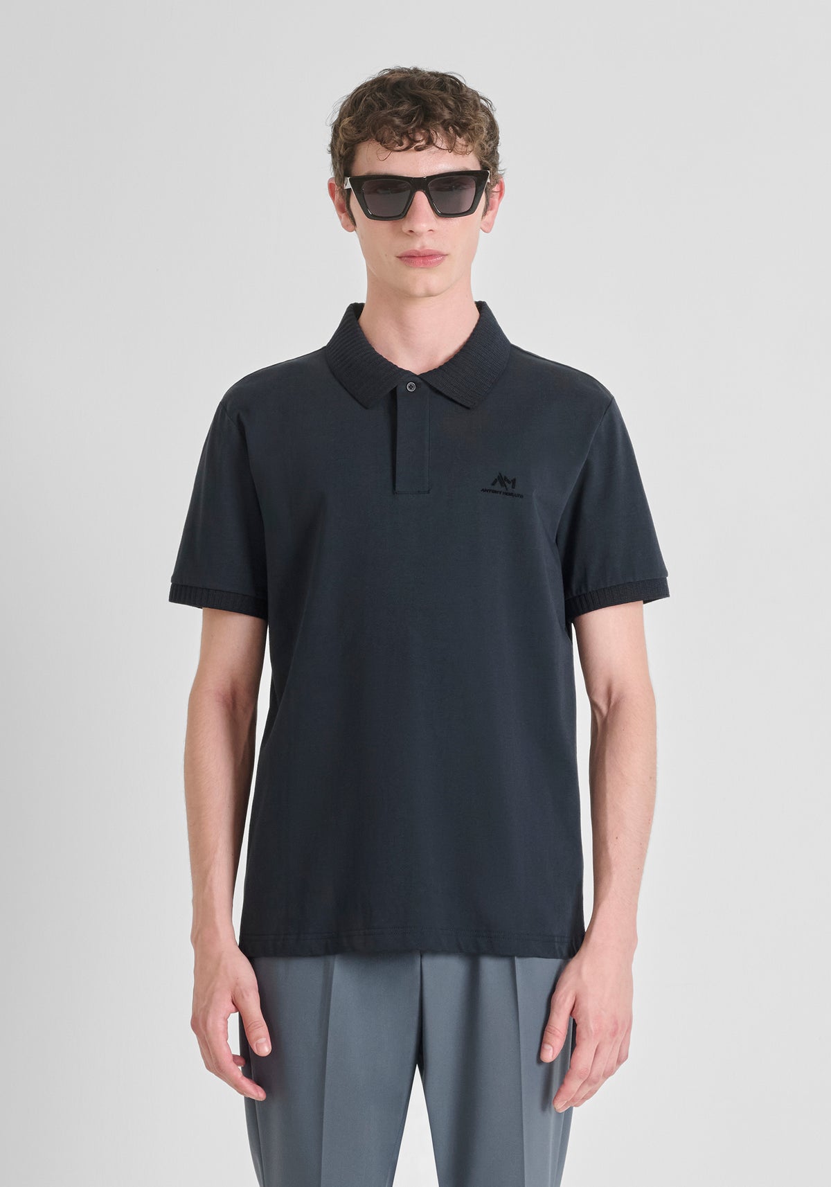 ANTONY MORATO CAMISETA TIPO POLO HOMBRE AZUL