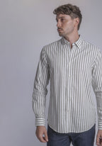CARVEN CAMISA M/L HOMBRE VERDE CVK04143AYGE