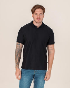 CARVEN POLO HOMBRE NEGRO CVY13562BL