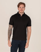 CARVEN POLO HOMBRE NEGRO CVY31501BL