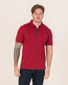 CARVEN POLO HOMBRE ROJO CVY31514CFRD