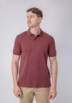 CARVEN POLO HOMBRE ROJO CVY31540DKBUR