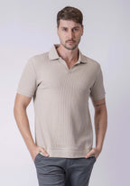 CARVEN POLO HOMBRE BEIGE CVY13515ST