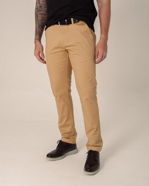 CARVEN PANTALON HOMBRE MARRON CVB211CA