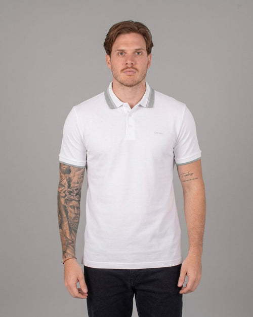 Polo P/H M/C Carven Para Hombre Color Blanco Cv-Z31-102-Owh