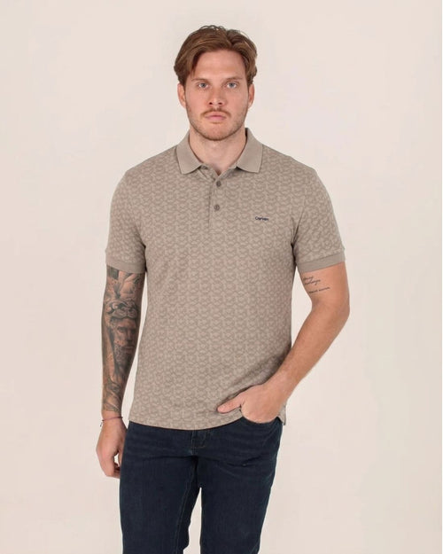 Polo P/H M/C Carven Para Hombre Color Blanco Cv-Z31-134-Ot