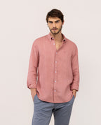 Camisa Lino EL GANSO HOMBRE ROJO