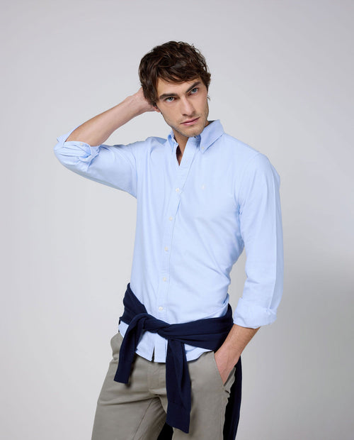Camisa Oxford Lisa EL GANSO HOMBRE AZUL 1050s260004