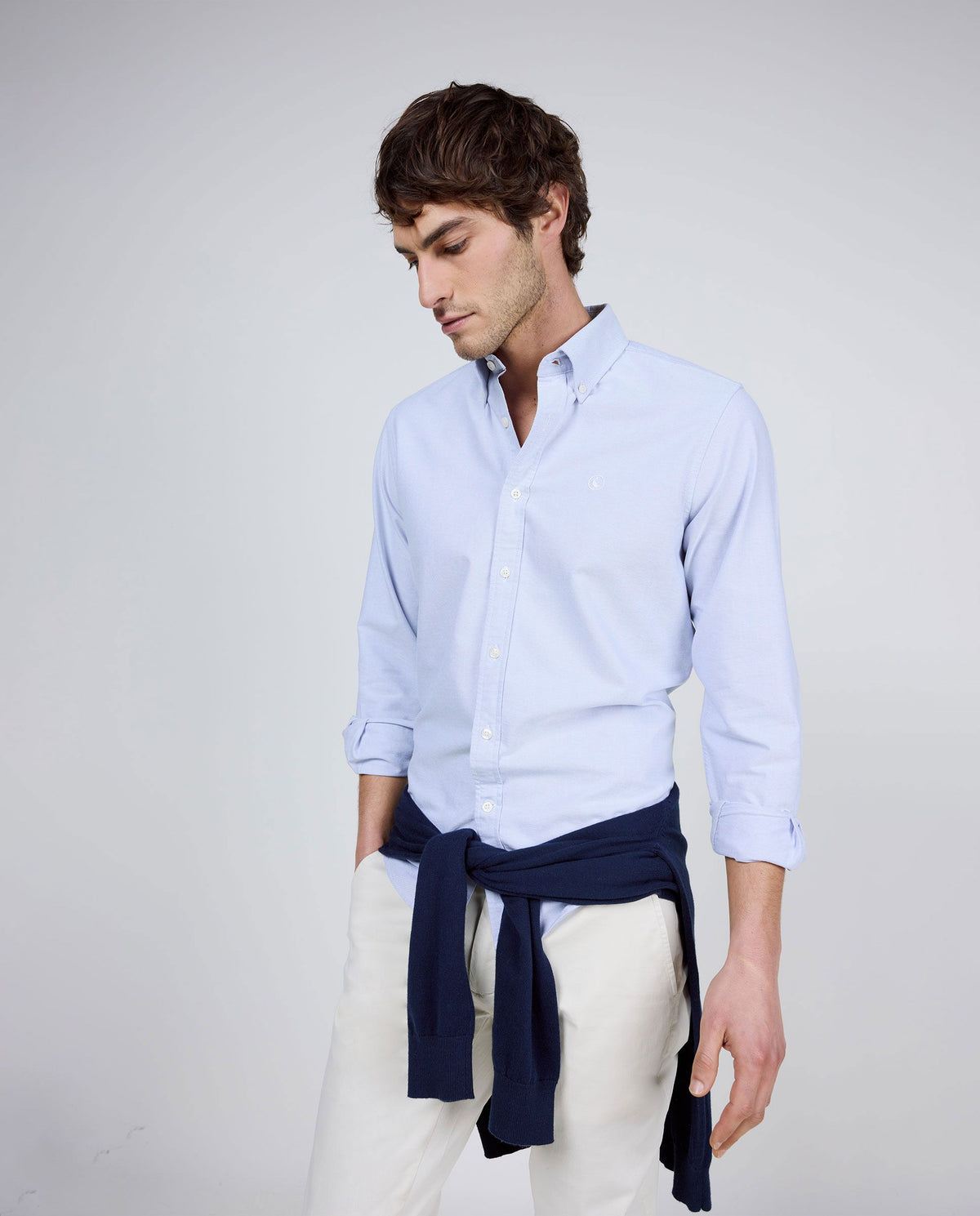 Camisa Oxford Lisa EL GANSO HOMBRE AZUL
