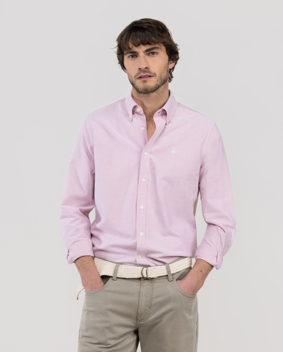 Camisa Oxford Lisa EL GANSO HOMBRE ROSADO