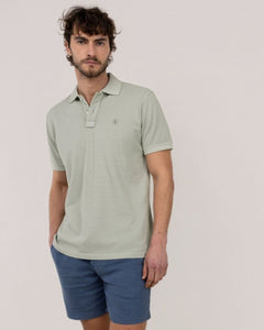 Polo Piqué Garment Dyed EL GANSO HOMBRE VERDE