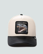GORRA GORIN BROSS FAUX LEATHER SNAKE COLOR BLANCO