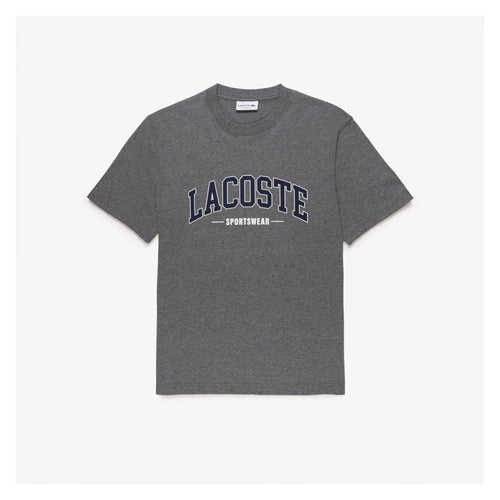 LACOSTE TH65651VQ CAMISETA DE ALGODON GRIS