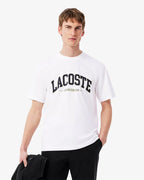 LACOSTE TH656523001 CAMISETA DE ALGODON WHITE