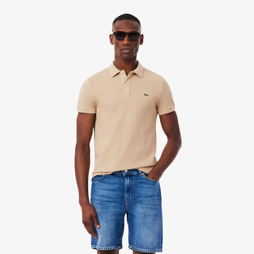 LACOSTE PH401202S POLO L.12.12 PIQUE SLIM FIT BEIGE
