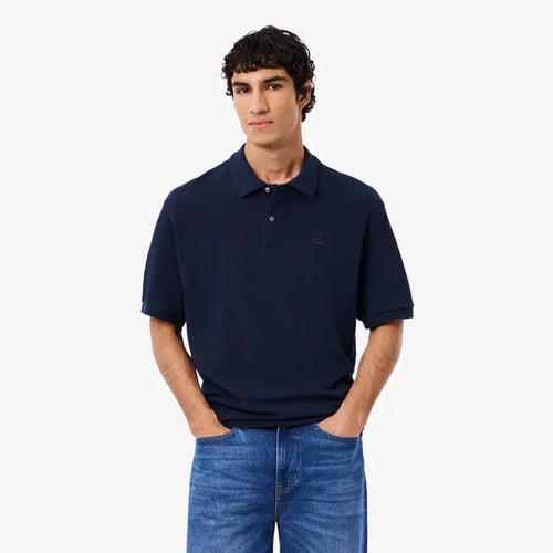 LACOSTE PH7757166 POLO PIQUE PESADO HOLGADO BLUE