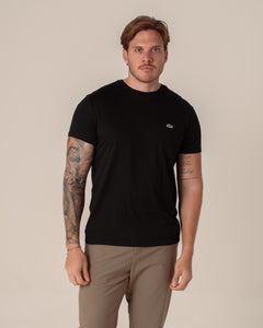 CAMISETA LACOSTE HOMBRE NEGRO TH6709031