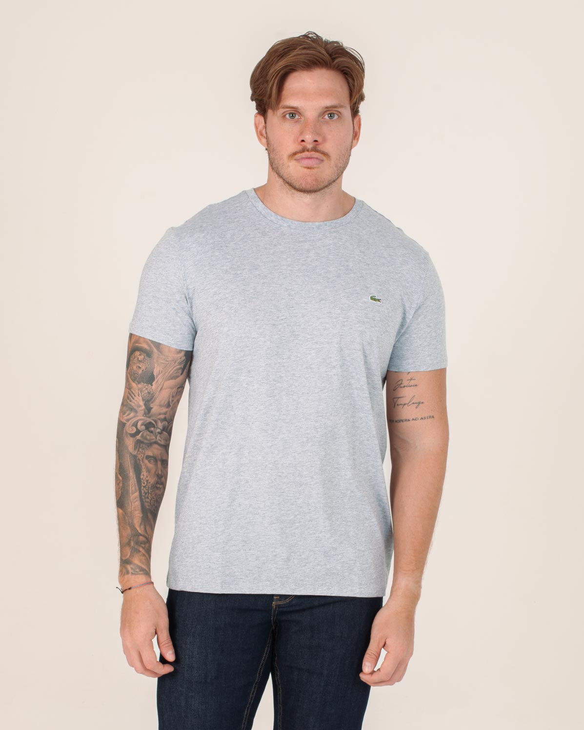 CAMISETA LACOSTE HOMBRE GRIS TH6709CCA