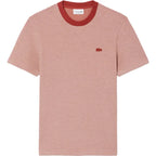 lacoste camiseta cuello redondo naranja