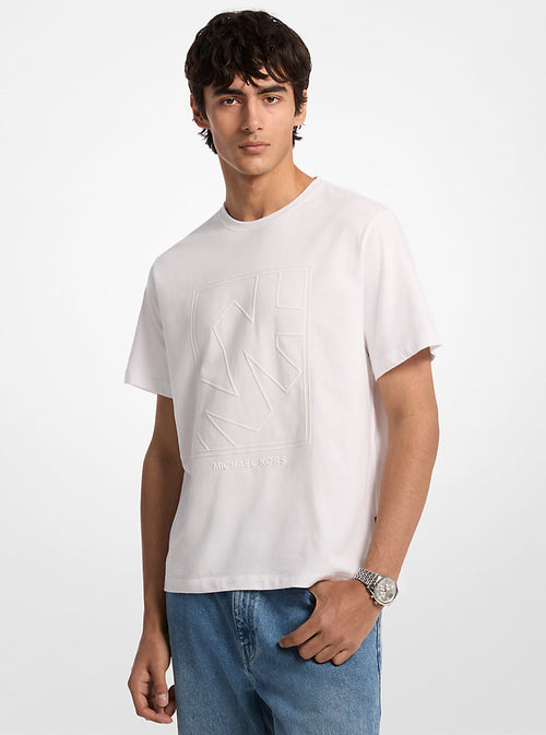 MICHAEL KORS CAMISETAS HD FLAGSHIP TEE HOMBRE CR652SY1V2100WHT