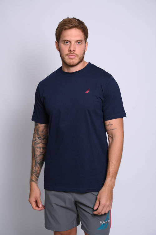 NAUTICA CAMISETAS DE HOMBRE AZUL