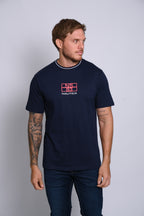 NAUTICA CAMISETAS DE HOMBRE AZUL