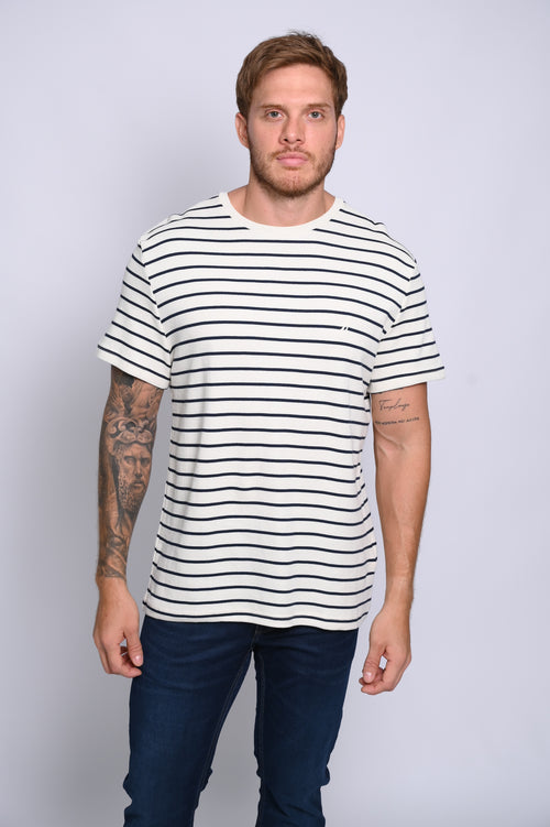 NAUTICA CAMISETAS DE HOMBRE BEIGE