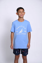 NAUTICA CAMISETAS DE NIÑO AZUL