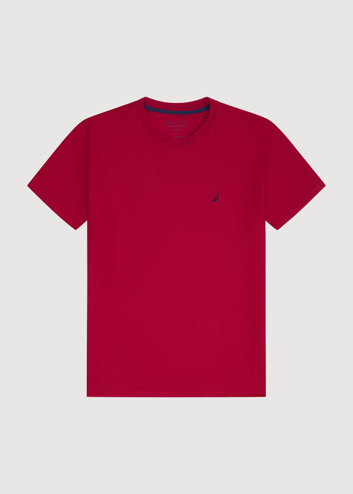 NAUTICA T-SHIRT M/C DE HOMBRE ROJO N1CR0115-802