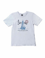 NAUTICA T-SHIRT DE NIÑO BLANCO N3JU4286-908